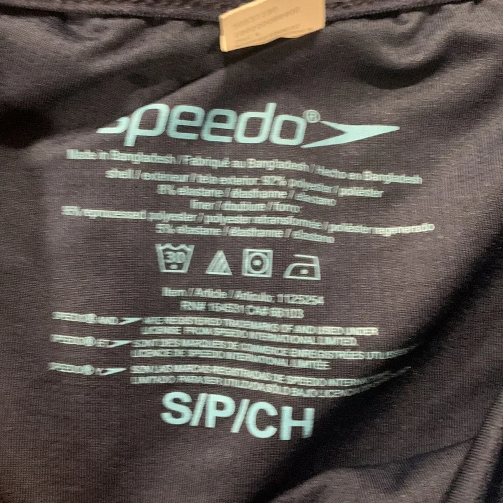 Speedo swim/board shorts with built in shorts size S